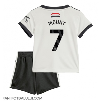 Manchester United Mason Mount #7 Echipament de Fotbal Replică 2024-25 Copii Treilea (+ Șorturi)